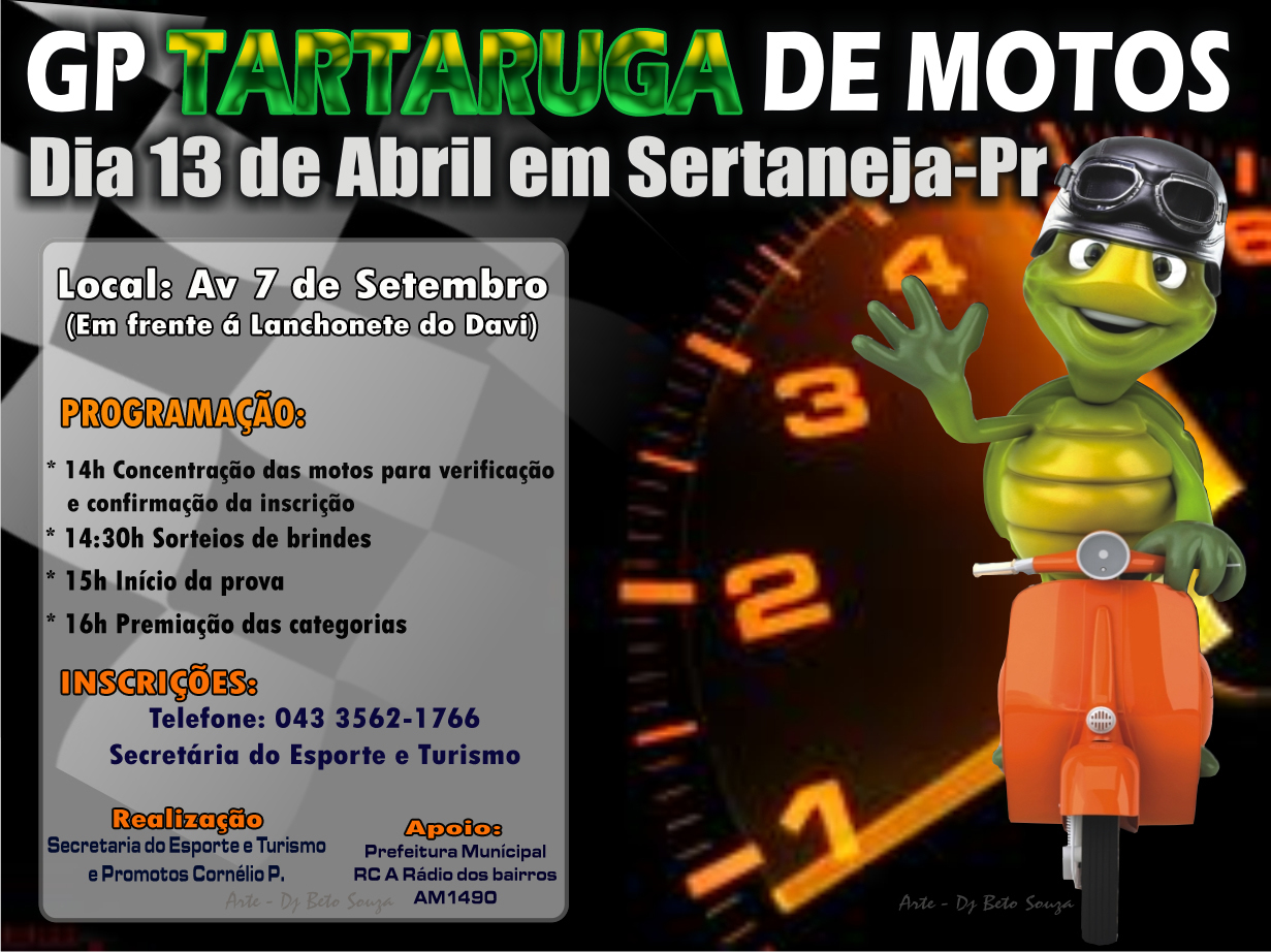 GP Tartaruga de Motos - Sertaneja - 13/04