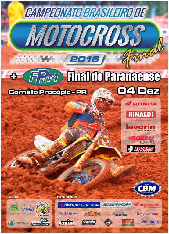 Final do Brasileiro de Motocross PRÓ acontece neste fim de semana