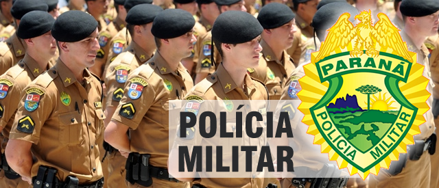 Polícia Militar - PR abre Concurso Público para CFO/2018 com subsídio de até R$ 9,5 mil