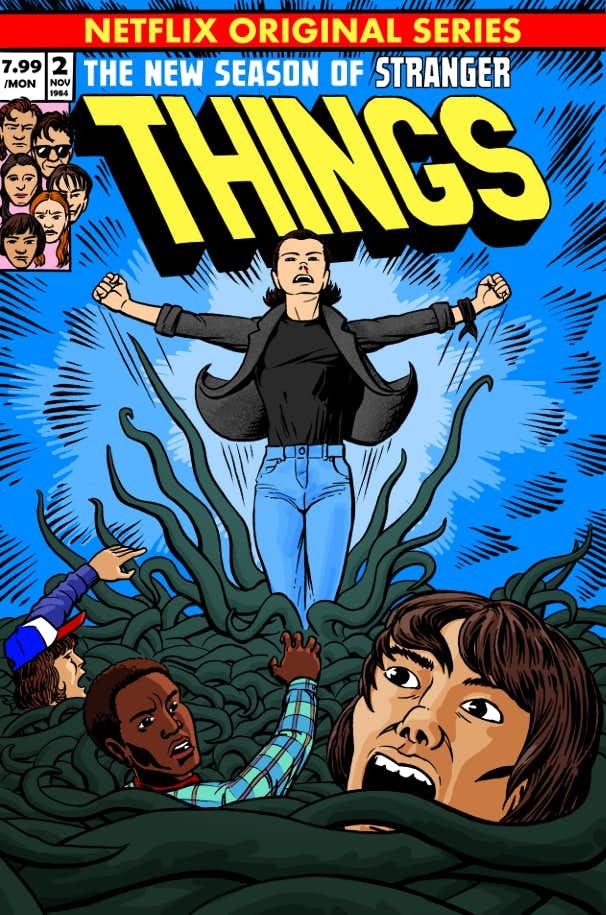  Novidade! Editora lança quadrinhos baseados no  "Stranger Things "