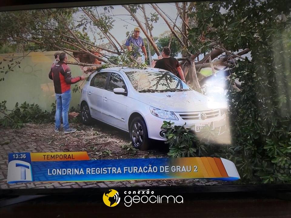 Jornal Norte Paranaense erra ao noticiar temporal em Londrina