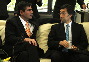 Embaixador do Japão no Brasil visita o prefeito Marcelo Belinati