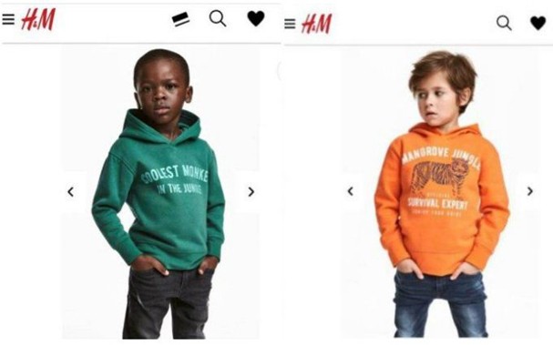 H&M é atacada na internet por campanha racista