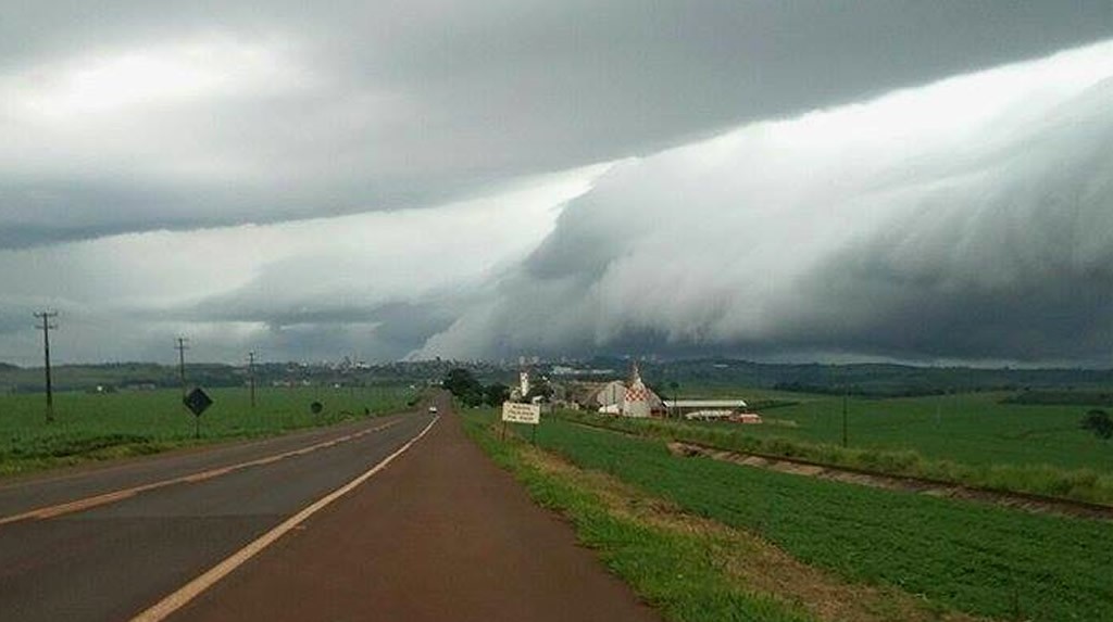 Defesa Civil emite Alerta Laranja! Tempestade chega forte no Paraná