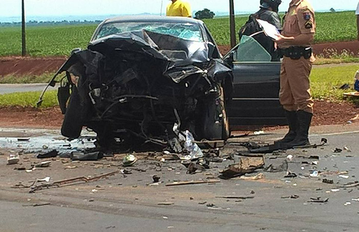 Grave acidente na rodovia entre Andirá e Itambaracá