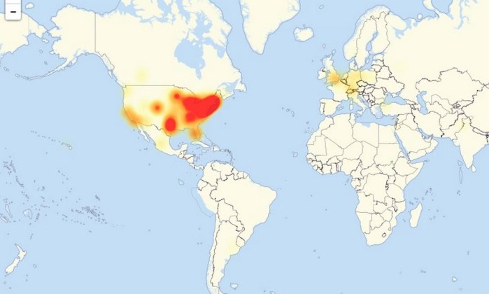 Ataque hacker derruba parte da internet nos EUA