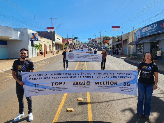 Desfile Comemorartivo - 01/05/2026 em Assai - Assai 94 Anos - Foto 203