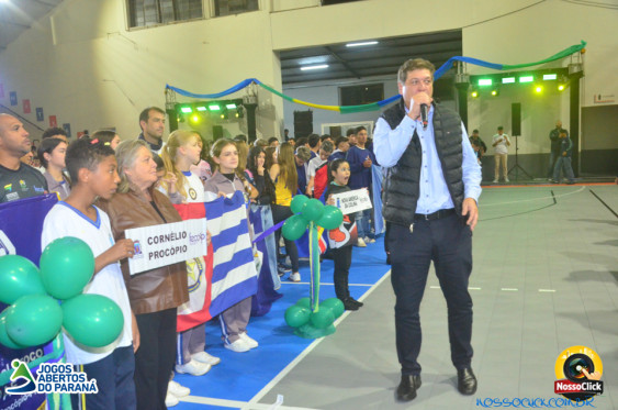 15/05/2026 em Cornelio Procopio - Abertura Jogos Abertos Parana - Foto 591
