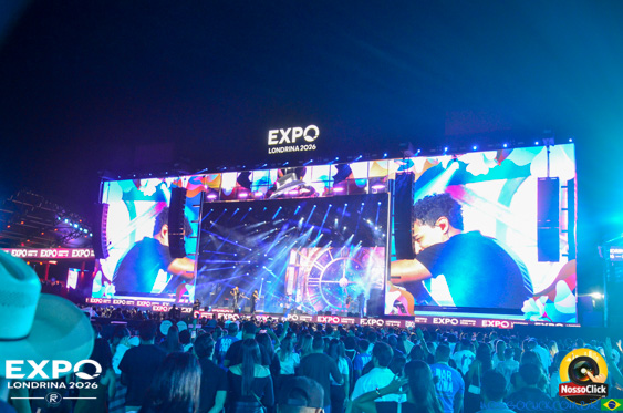 Expo Londrina 2026 - Deive Leonardo e Alvaro e Daniel em Londrina - 15/04/2026 - Foto 5