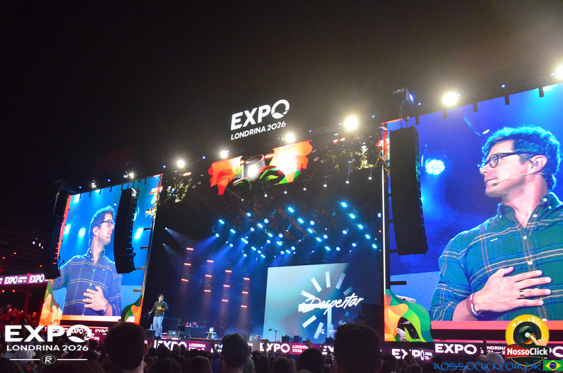 Expo Londrina 2026 - Deive Leonardo e Alvaro e Daniel em Londrina - 15/04/2026 - Foto 24
